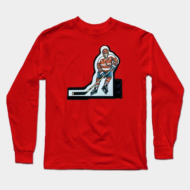 Coleco Table Hockey Players - Washington Capitals Long Sleeve T-Shirt by mafmove